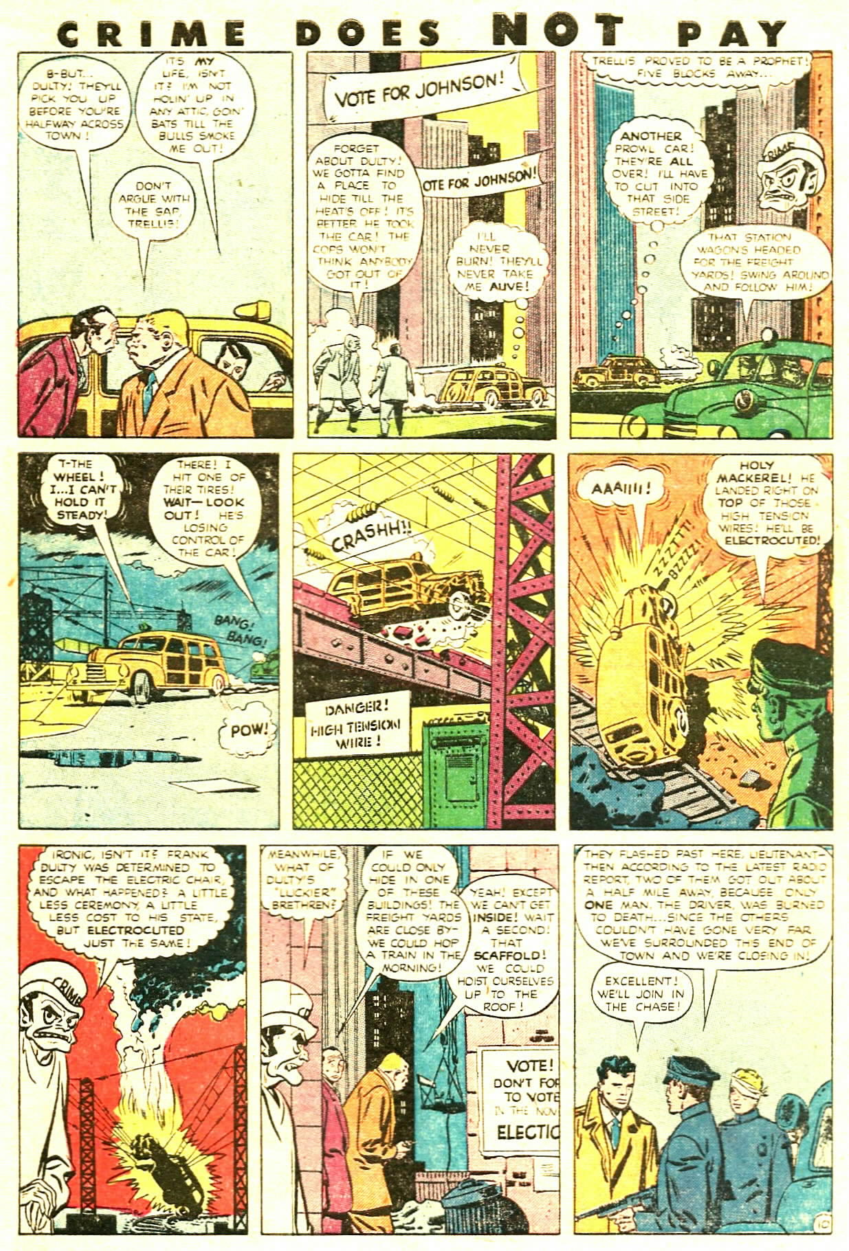 Crime Does Not Pay #85 (Lev Gleason), page 12. Public domain (US).