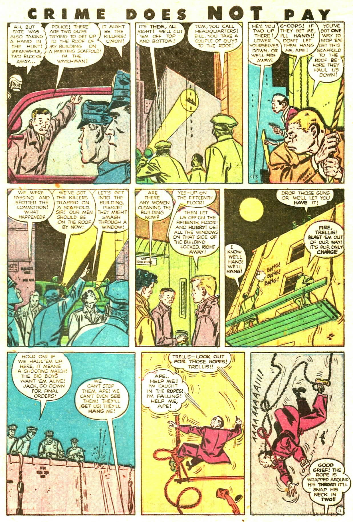Crime Does Not Pay #85 (Lev Gleason), page 13. Public domain (US).