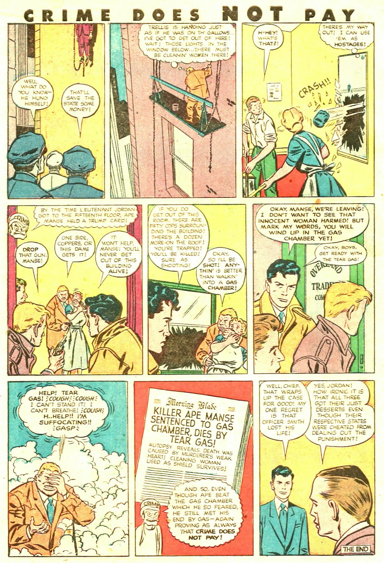 Crime Does Not Pay #85 (Lev Gleason), page 14. Public domain (US).