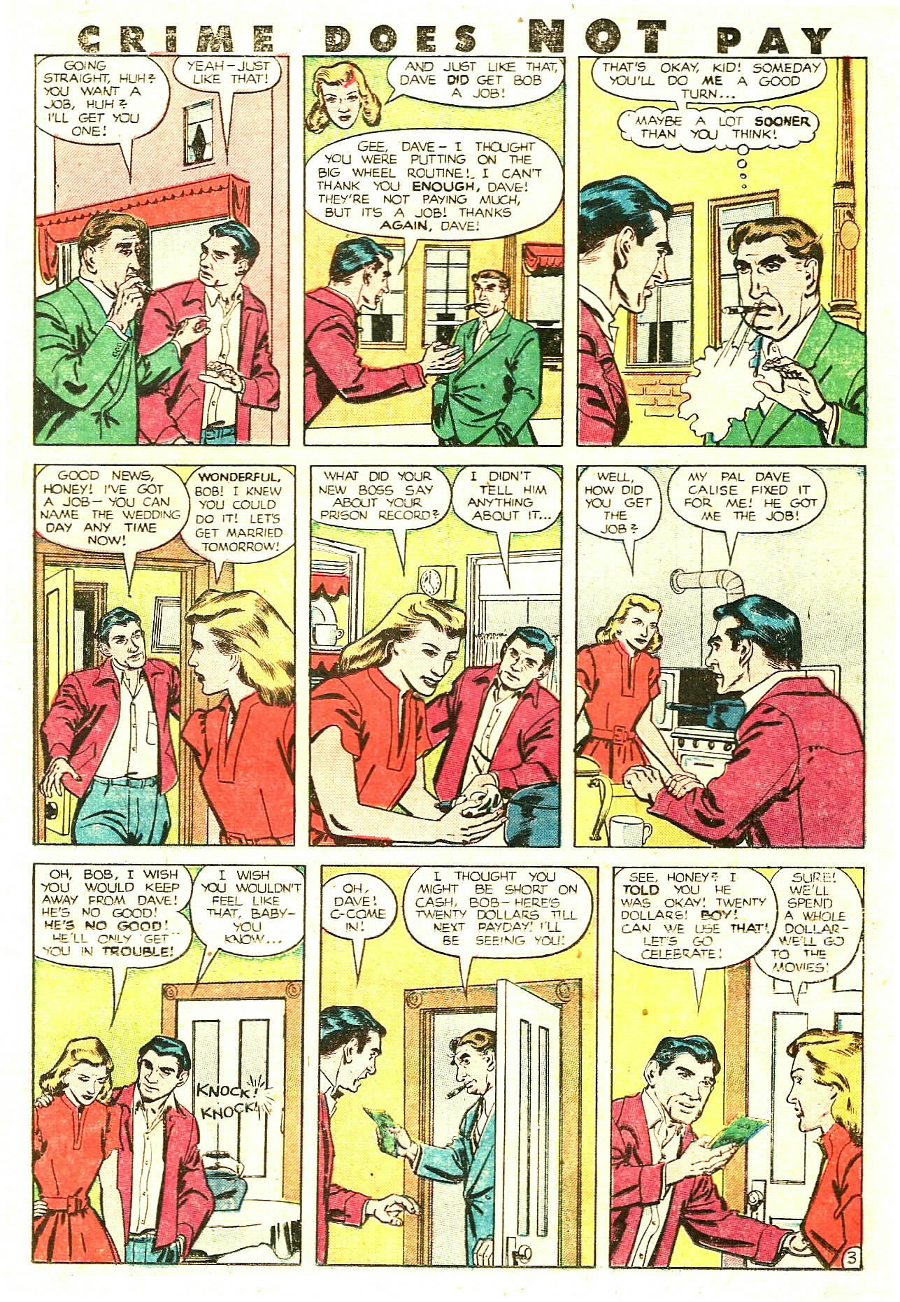 Crime Does Not Pay #85 (Lev Gleason), page 19. Public domain (US).