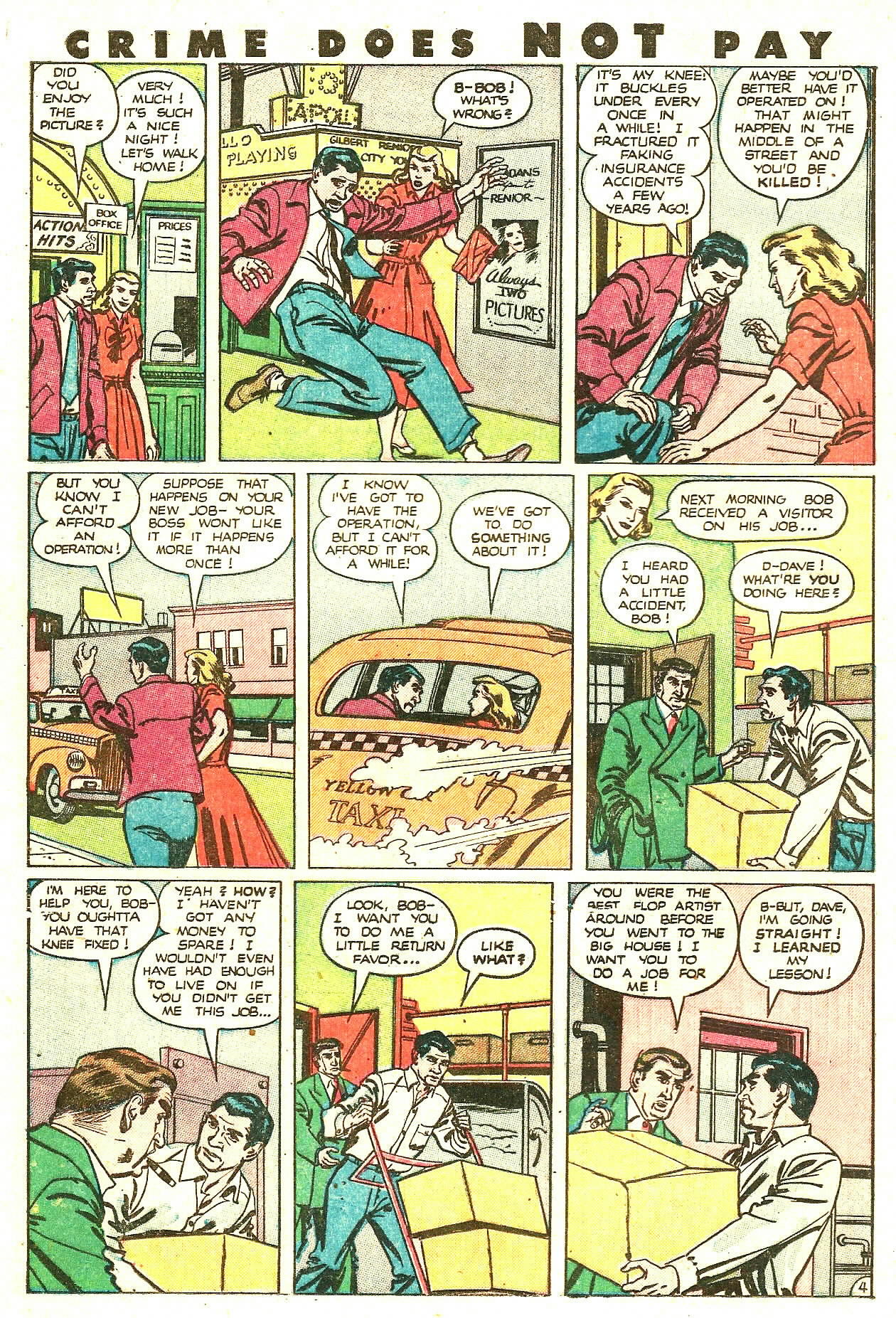 Crime Does Not Pay #85 (Lev Gleason), page 20. Public domain (US).