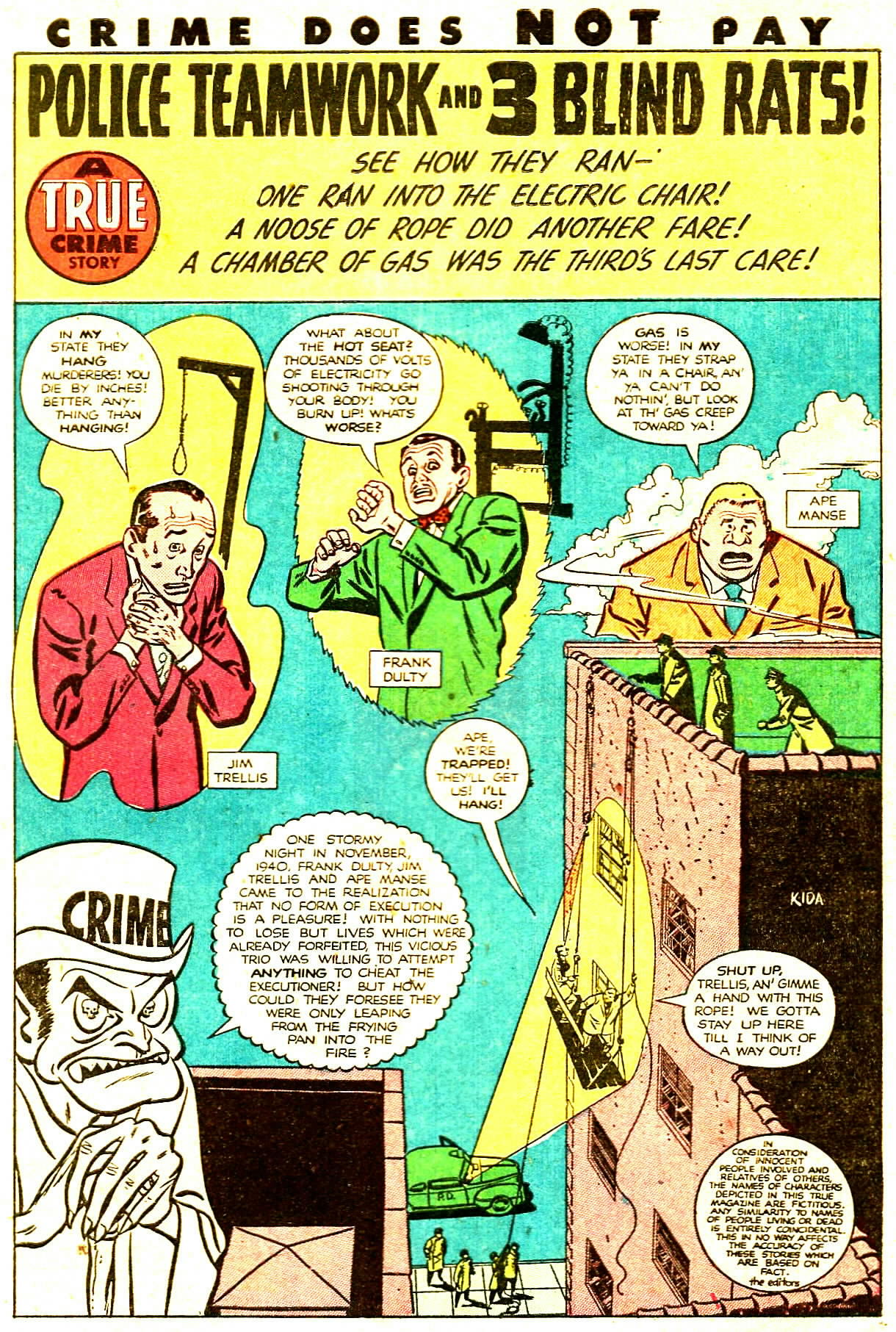 Crime Does Not Pay #85 (Lev Gleason), page 3. Public domain (US).