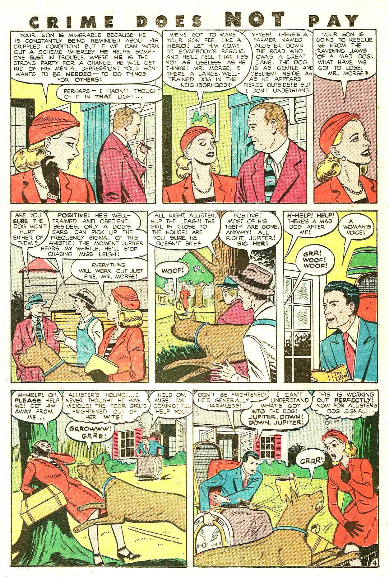 Crime Does Not Pay #85 (Lev Gleason), page 31. Public domain (US).