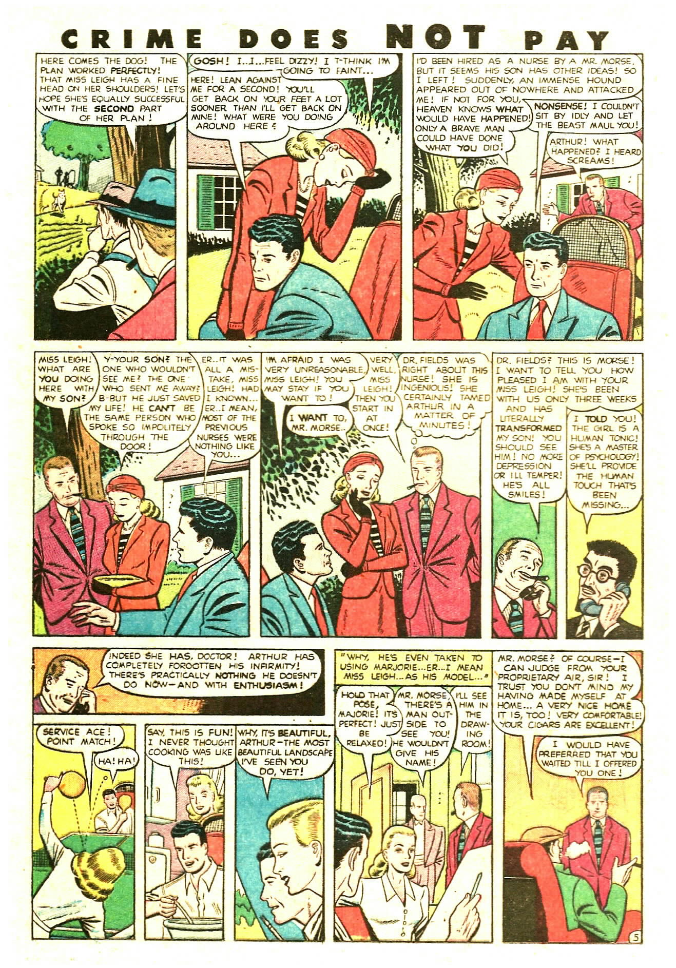 Crime Does Not Pay #85 (Lev Gleason), page 32. Public domain (US).