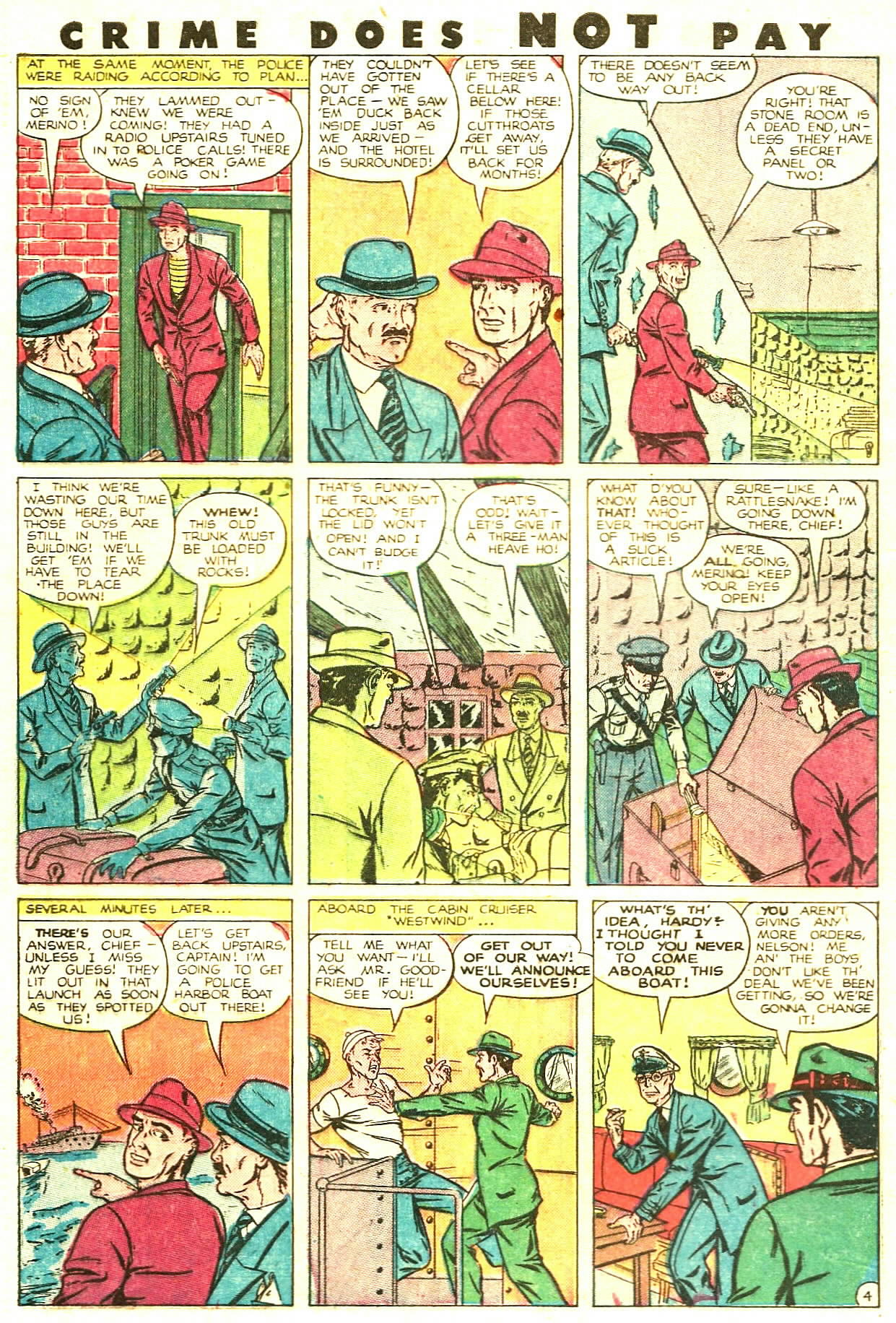 Crime Does Not Pay #85 (Lev Gleason), page 44. Public domain (US).