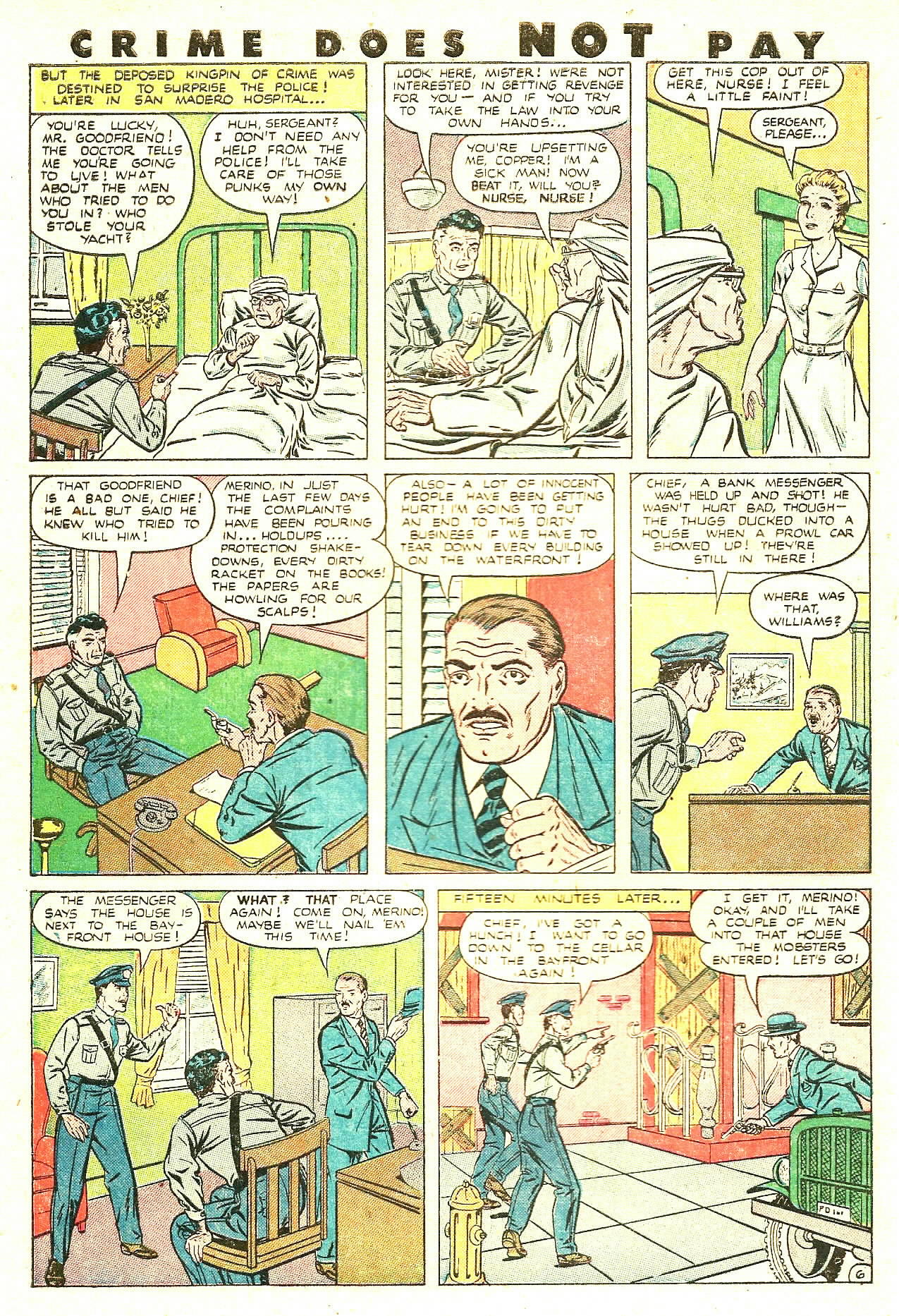 Crime Does Not Pay #85 (Lev Gleason), page 46. Public domain (US).