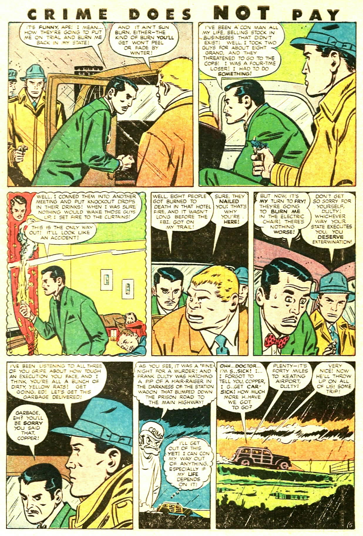 Crime Does Not Pay #85 (Lev Gleason), page 7. Public domain (US).