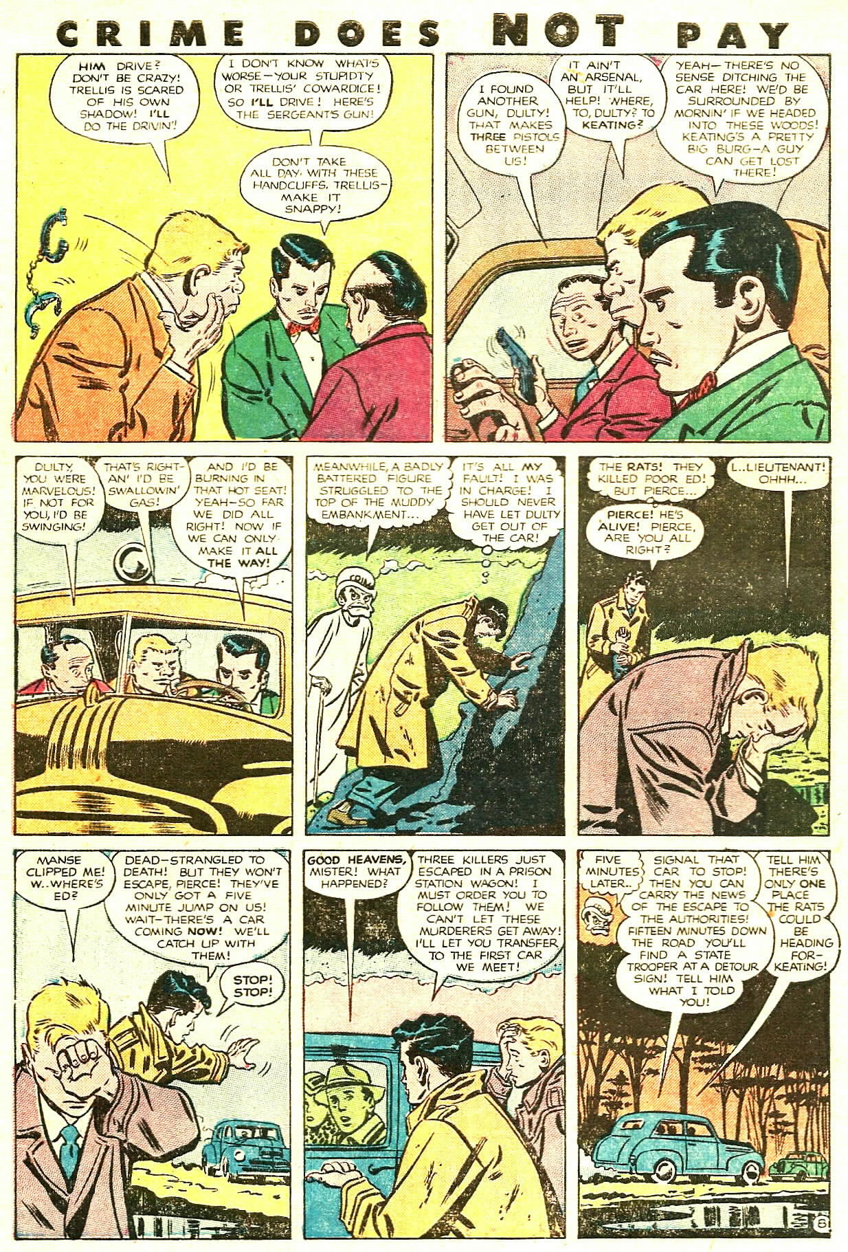 Crime Does Not Pay #85 (Lev Gleason), page 10. Public domain (US).