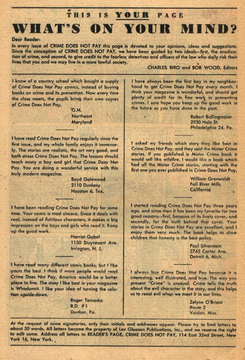 Crime Does Not Pay #86 (Lev Gleason), page 24. Public domain (US).