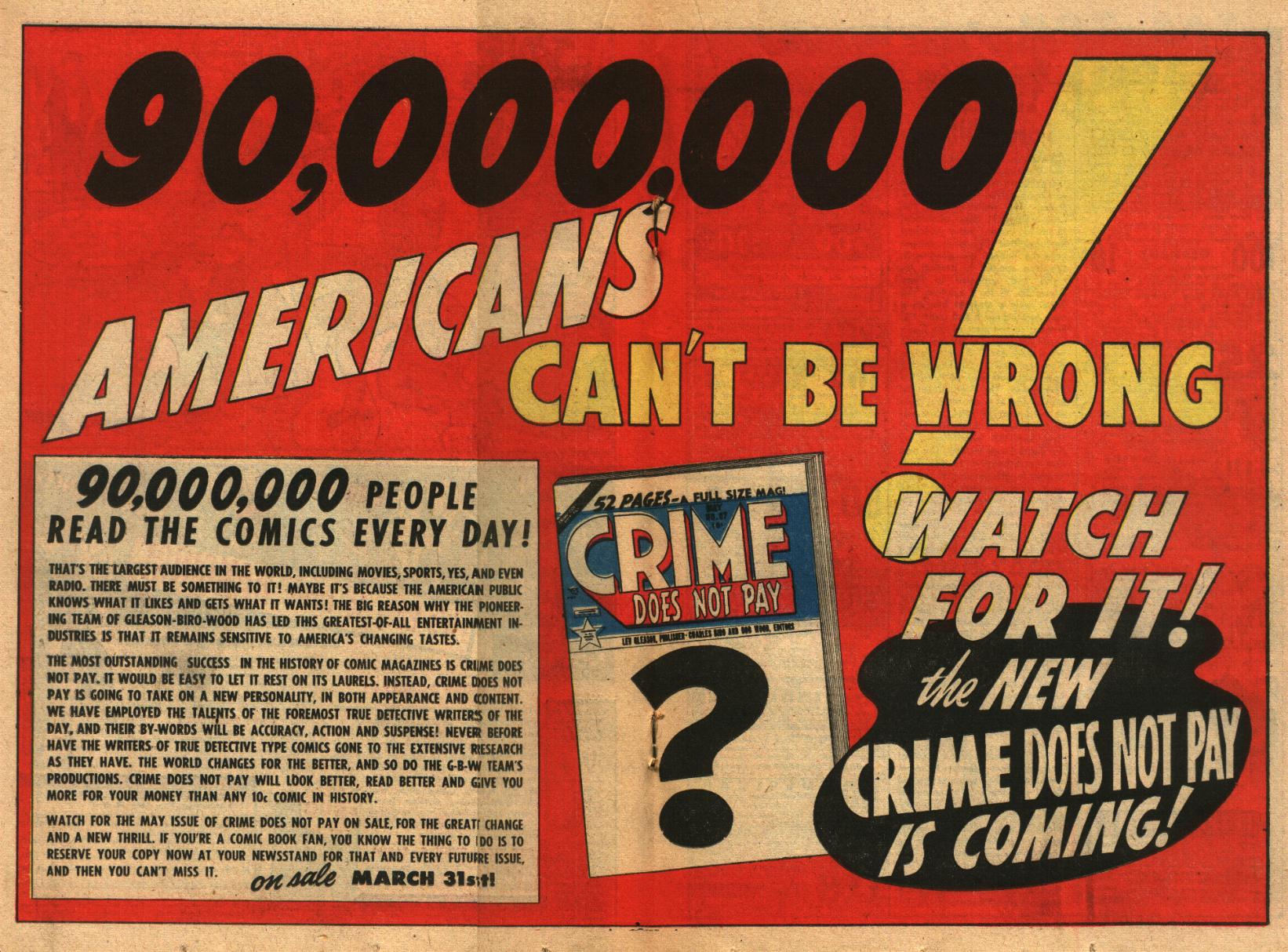 Crime Does Not Pay #86 (Lev Gleason), page 26. Public domain (US).