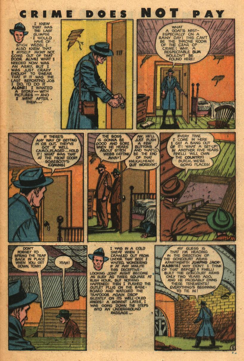 Crime Does Not Pay #86 (Lev Gleason), page 32. Public domain (US).