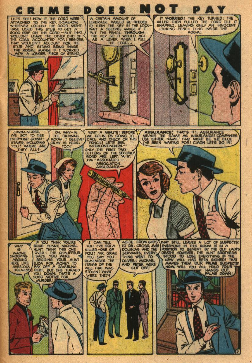 Crime Does Not Pay #86 (Lev Gleason), page 46. Public domain (US).