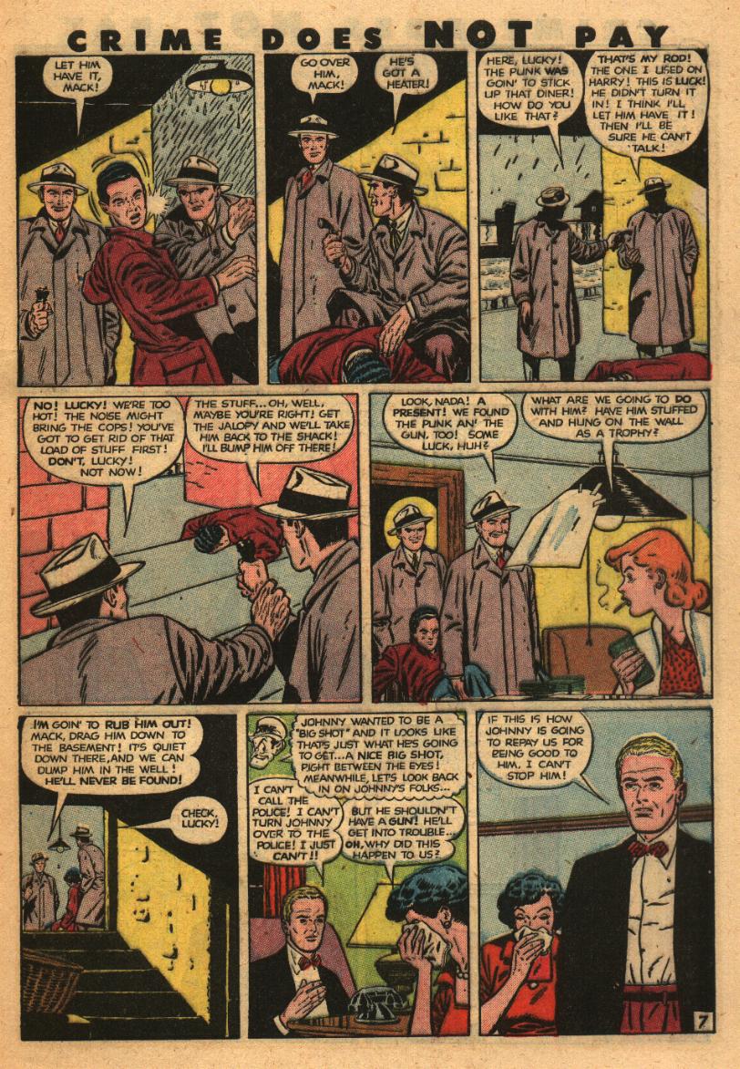 Crime Does Not Pay #86 (Lev Gleason), page 9. Public domain (US).