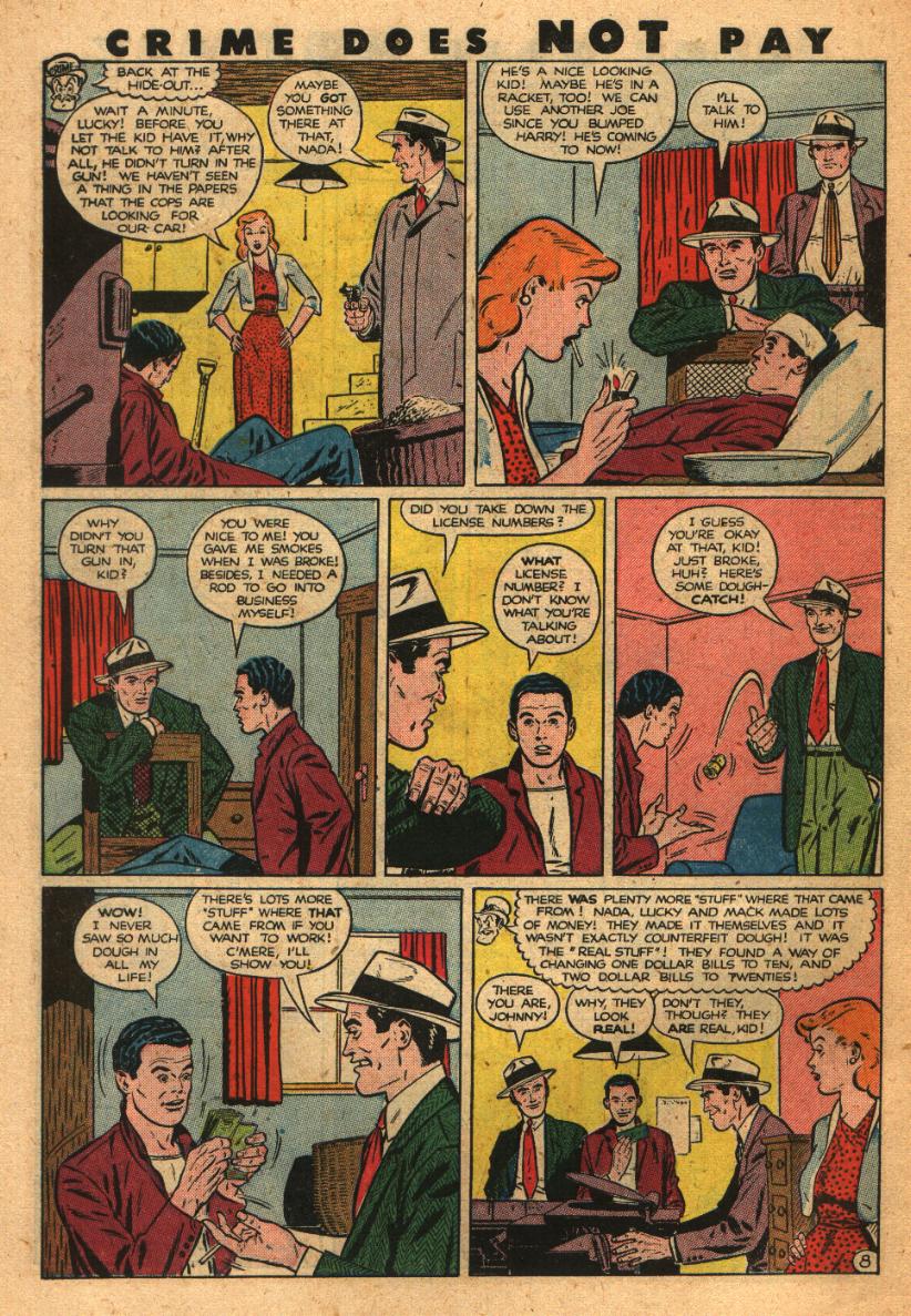 Crime Does Not Pay #86 (Lev Gleason), page 10. Public domain (US).