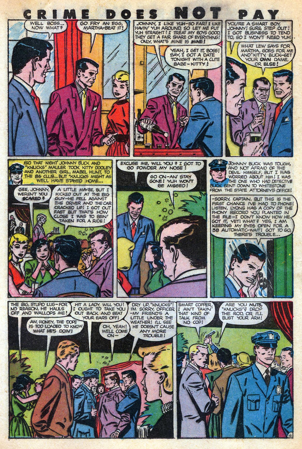 Crime Does Not Pay #88 (Lev Gleason), page 20. Public domain (US).