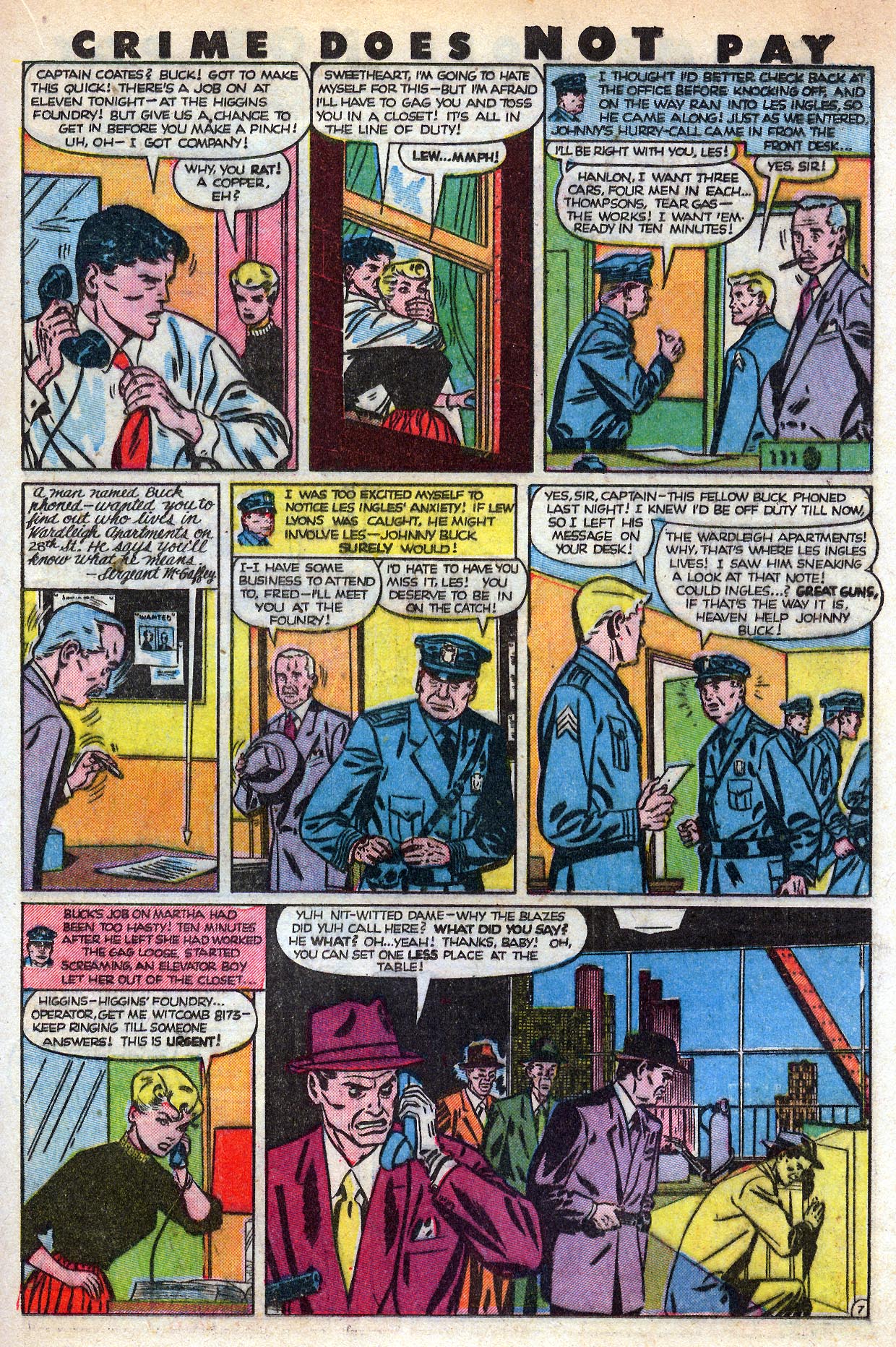 Crime Does Not Pay #88 (Lev Gleason), page 23. Public domain (US).