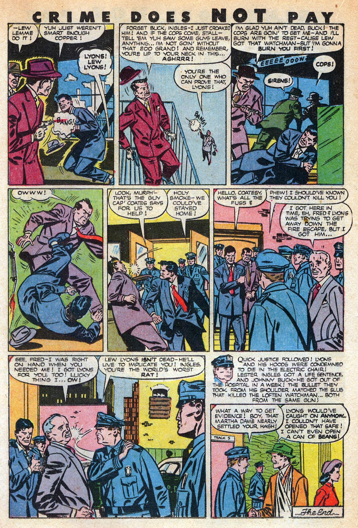 Crime Does Not Pay #88 (Lev Gleason), page 24. Public domain (US).