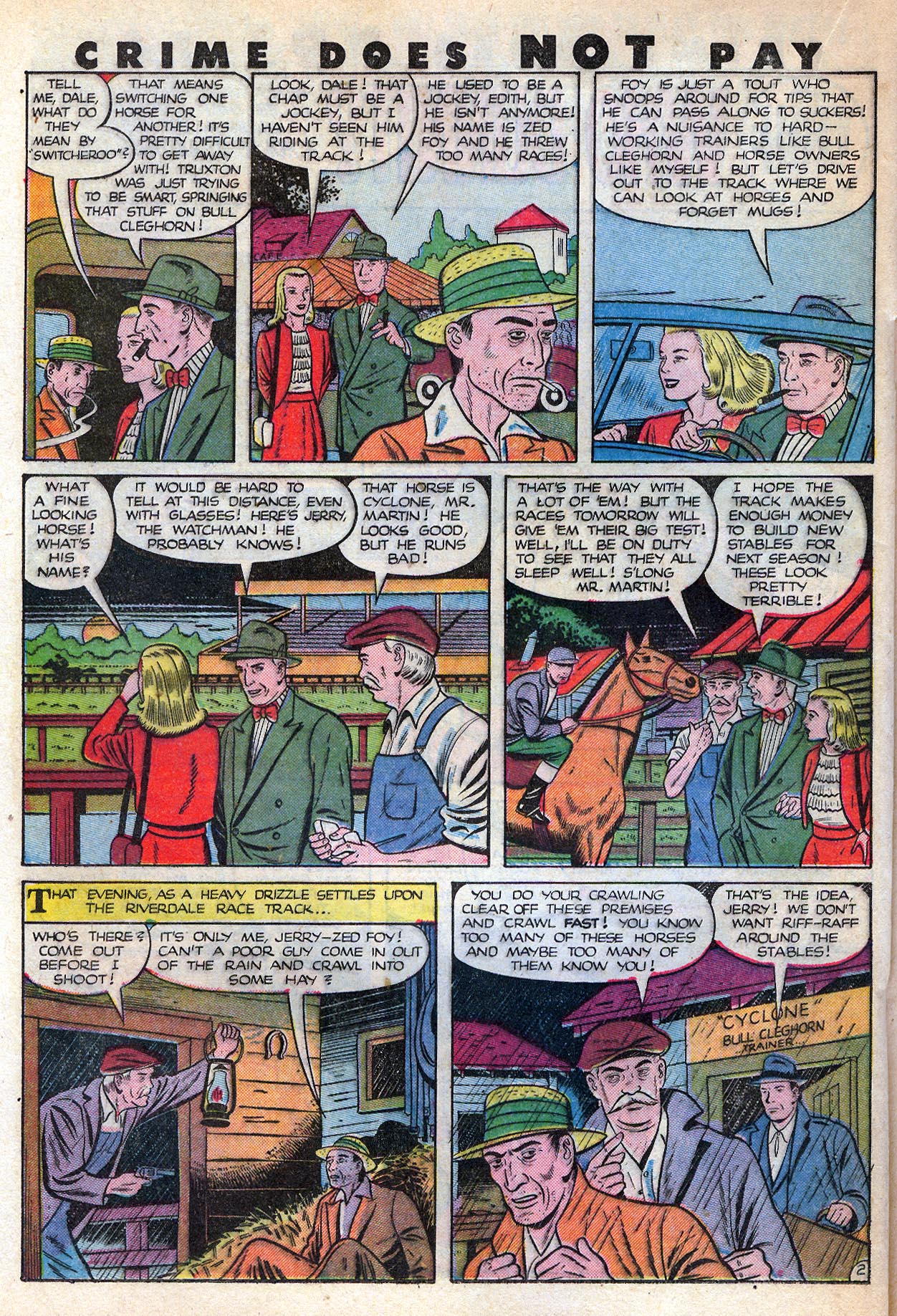 Crime Does Not Pay #88 (Lev Gleason), page 32. Public domain (US).