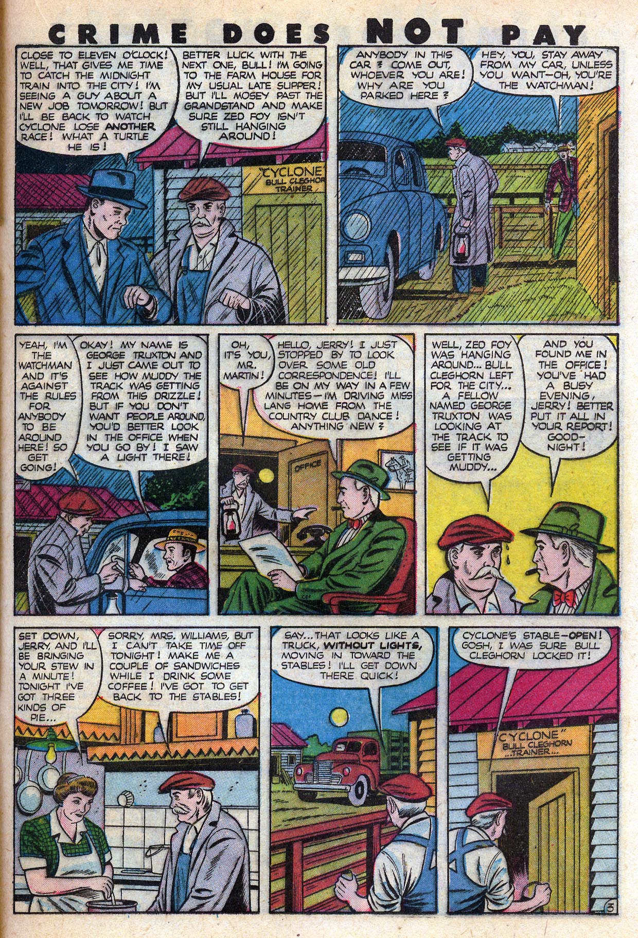 Crime Does Not Pay #88 (Lev Gleason), page 33. Public domain (US).
