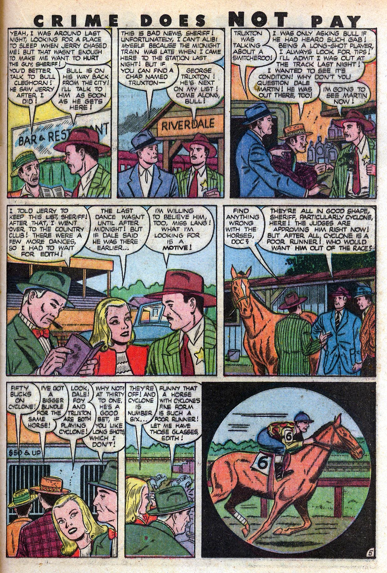 Crime Does Not Pay #88 (Lev Gleason), page 35. Public domain (US).