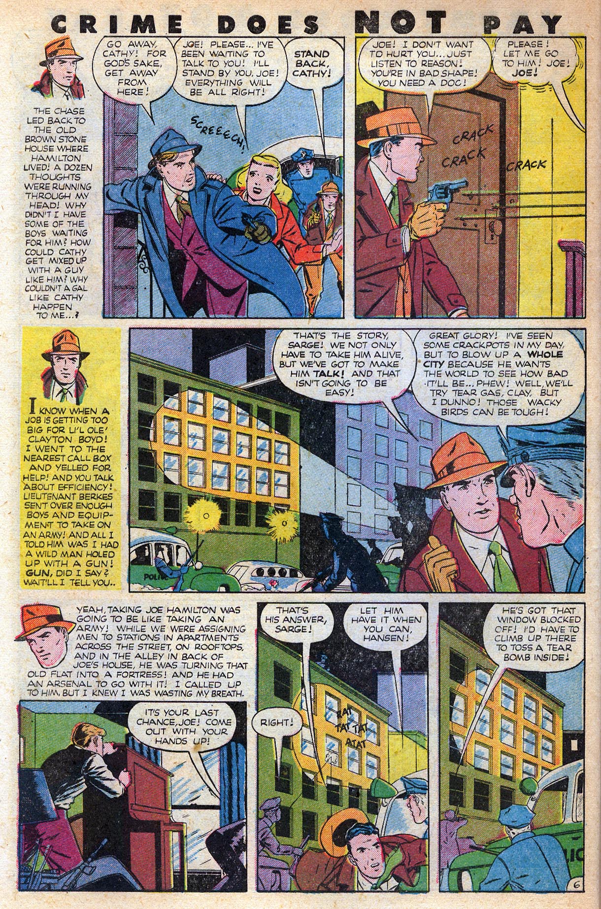 Crime Does Not Pay #88 (Lev Gleason), page 46. Public domain (US).