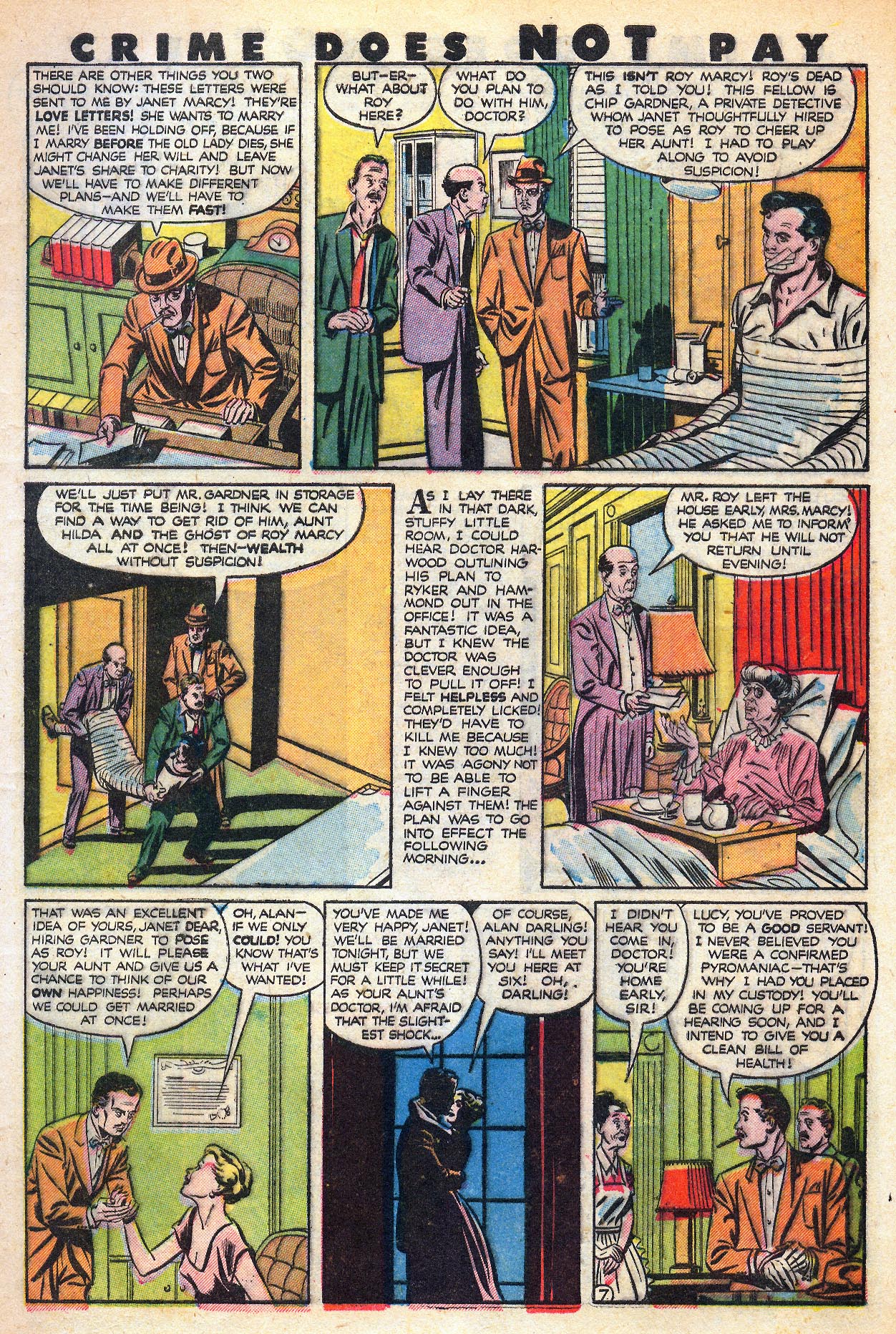 Crime Does Not Pay #88 (Lev Gleason), page 9. Public domain (US).