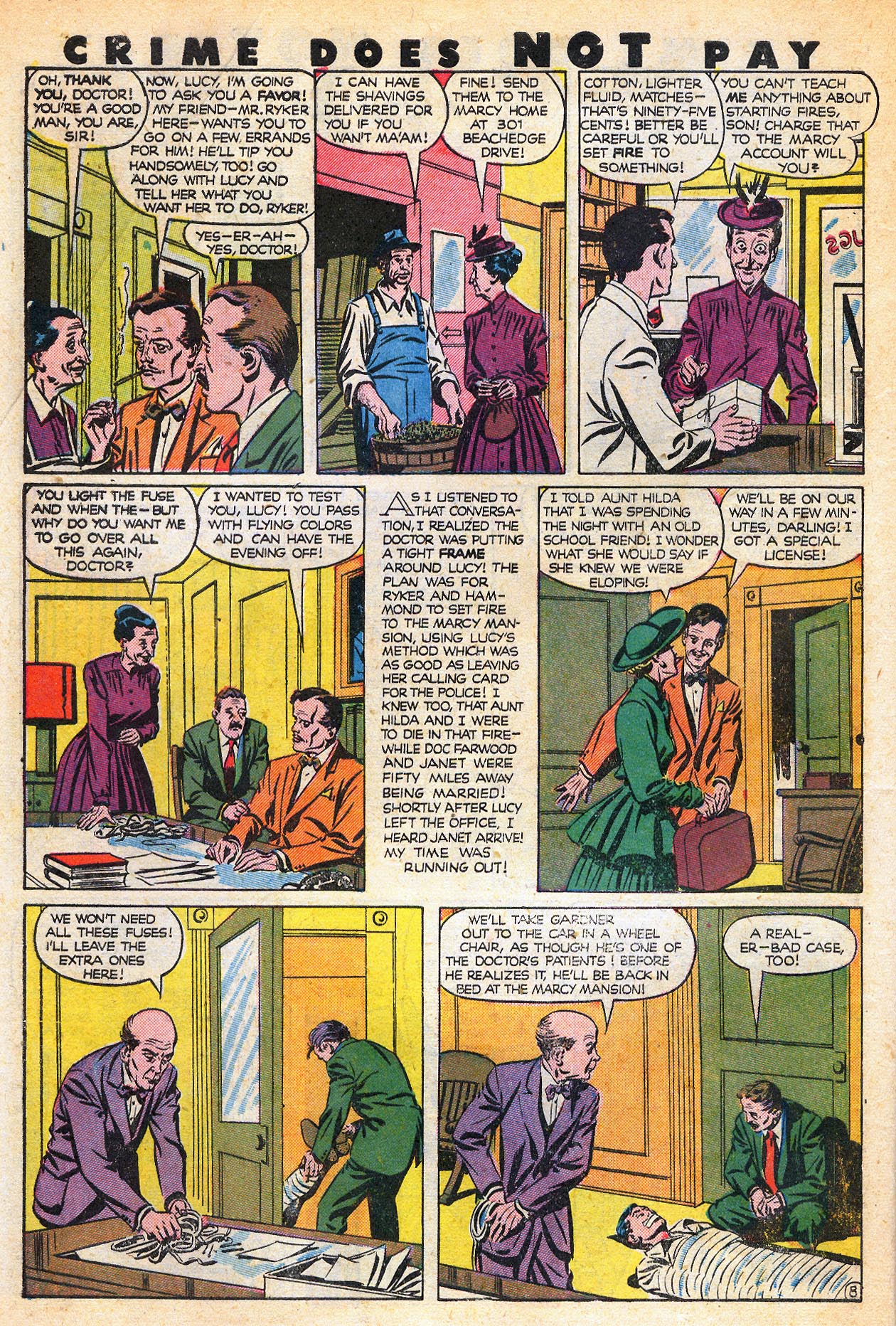 Crime Does Not Pay #88 (Lev Gleason), page 10. Public domain (US).
