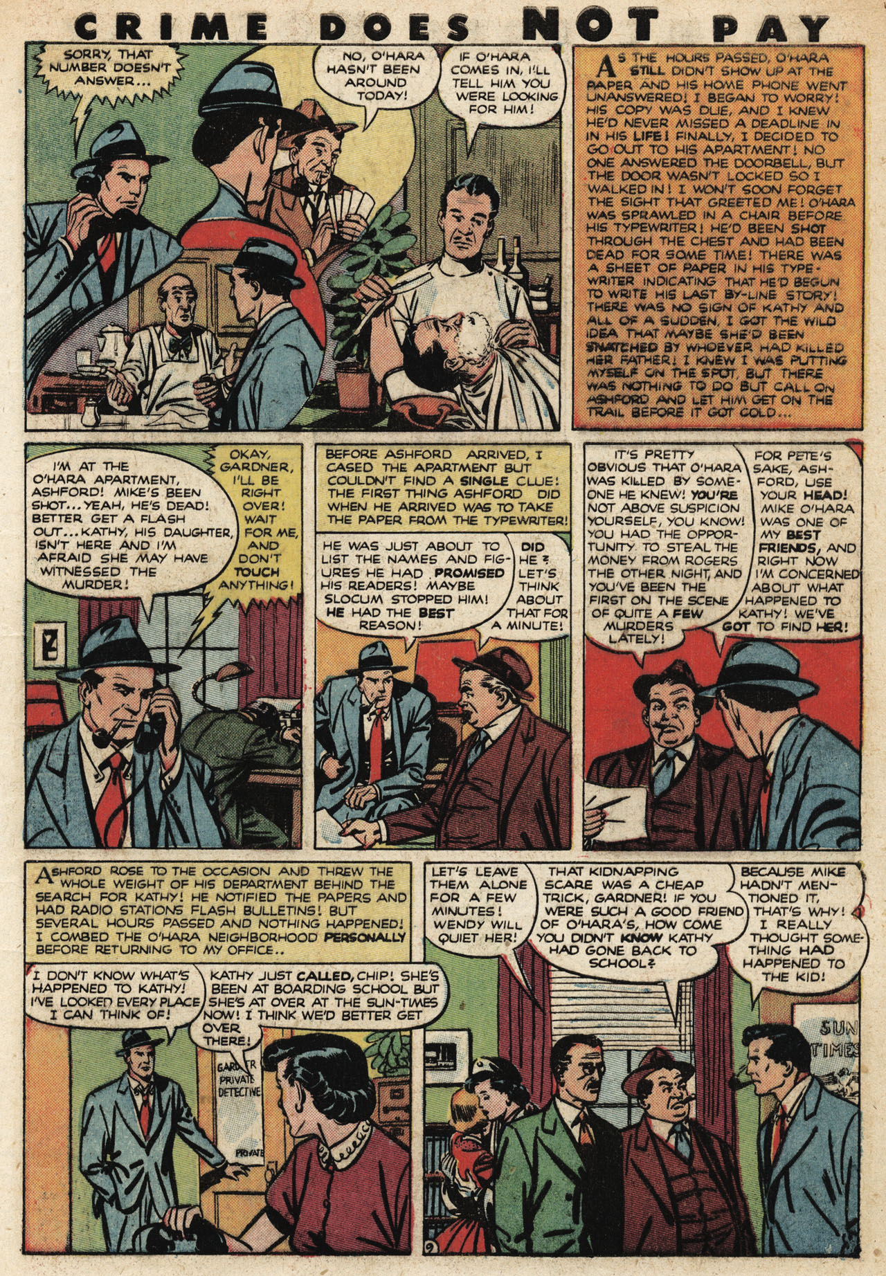 Crime Does Not Pay #90 (Lev Gleason), page 11. Public domain (US).