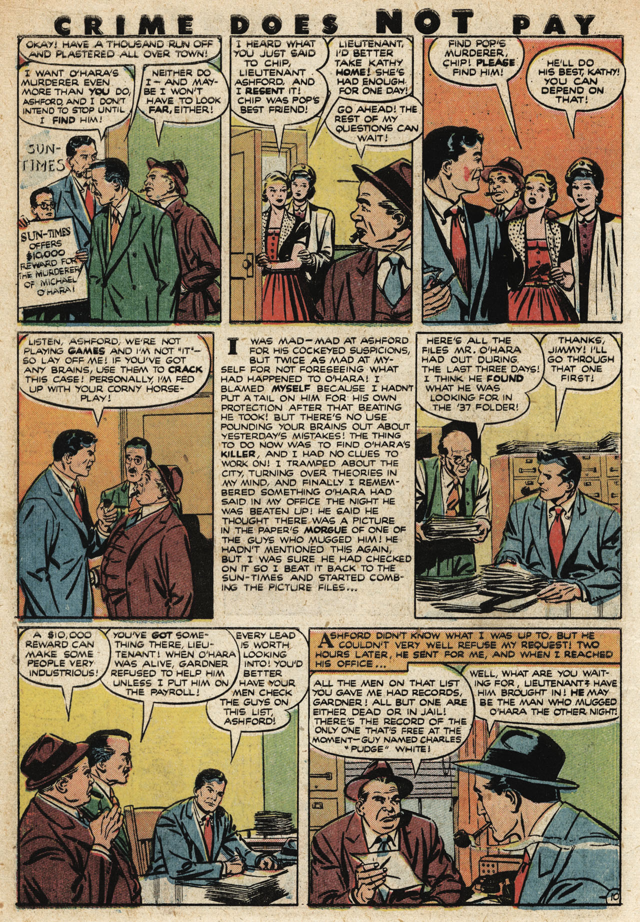 Crime Does Not Pay #90 (Lev Gleason), page 12. Public domain (US).