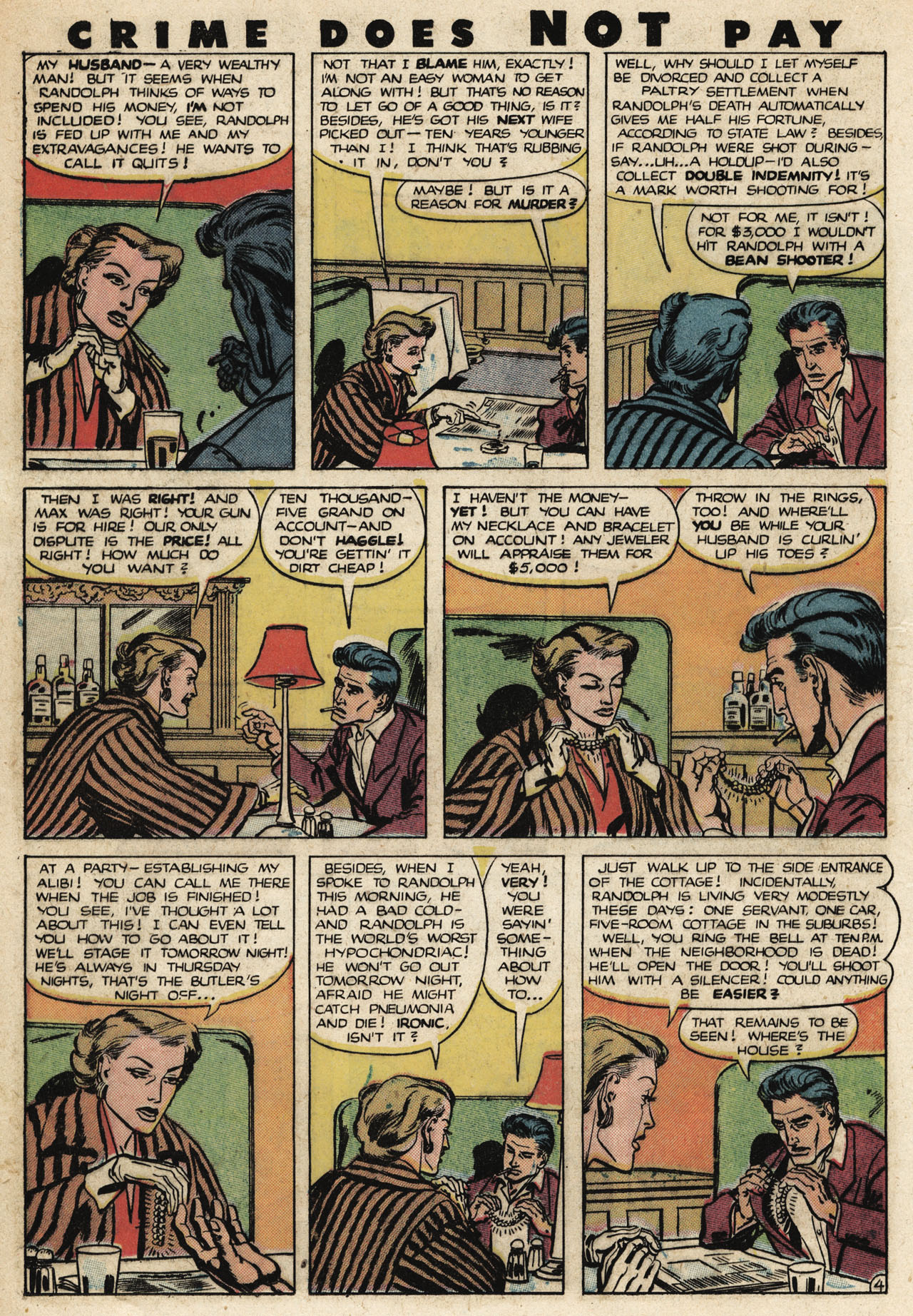 Crime Does Not Pay #90 (Lev Gleason), page 20. Public domain (US).