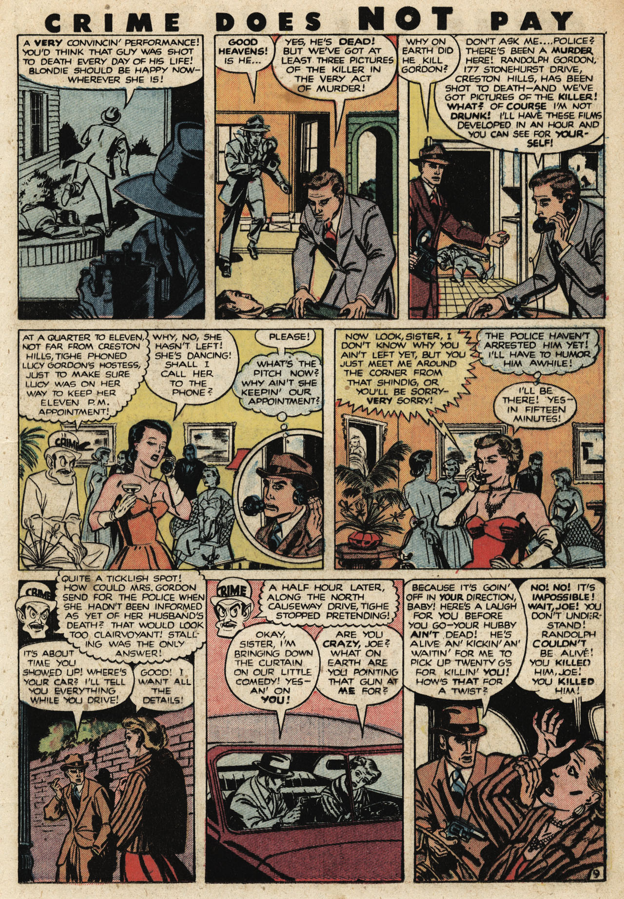 Crime Does Not Pay #90 (Lev Gleason), page 25. Public domain (US).
