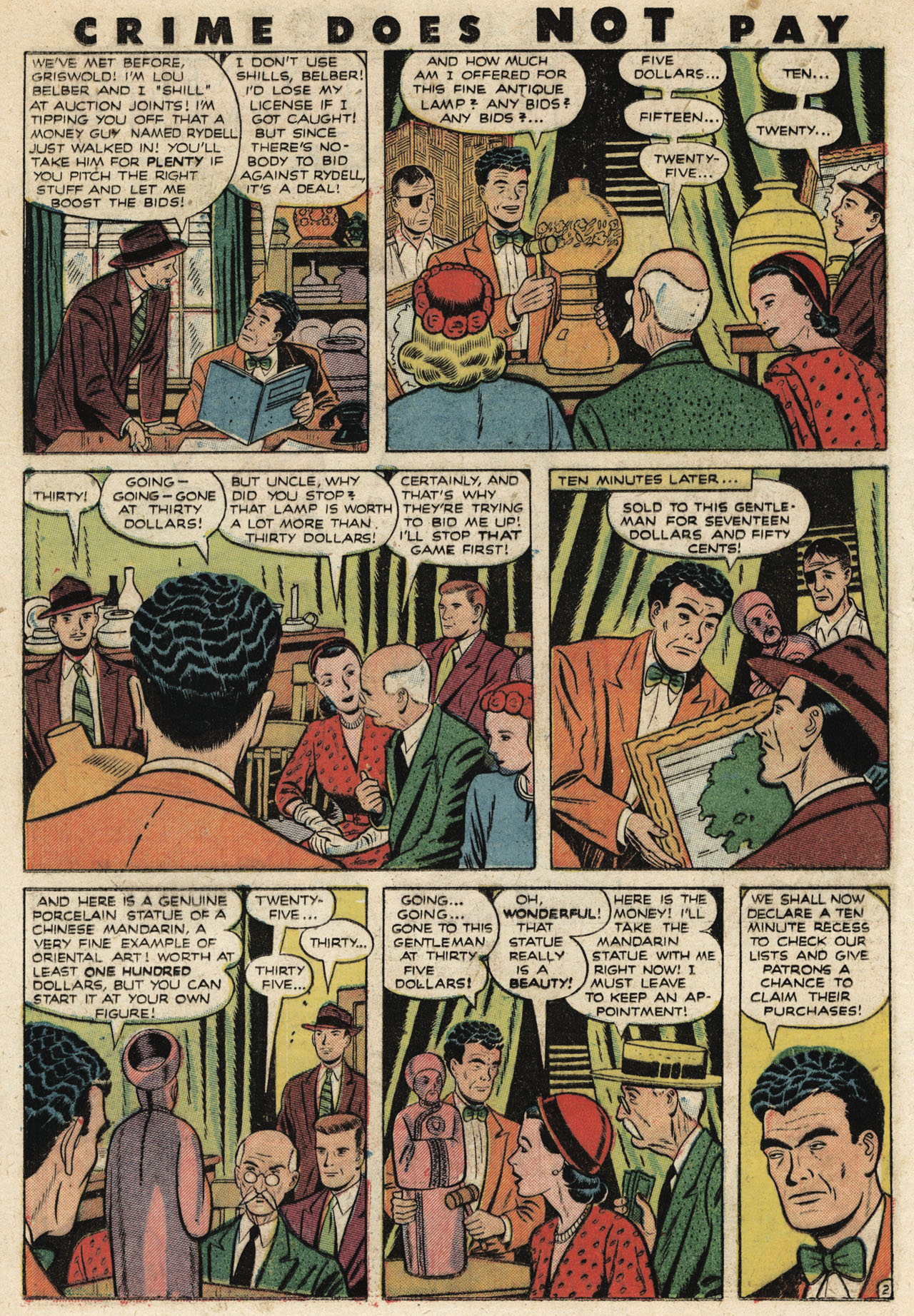 Crime Does Not Pay #90 (Lev Gleason), page 30. Public domain (US).