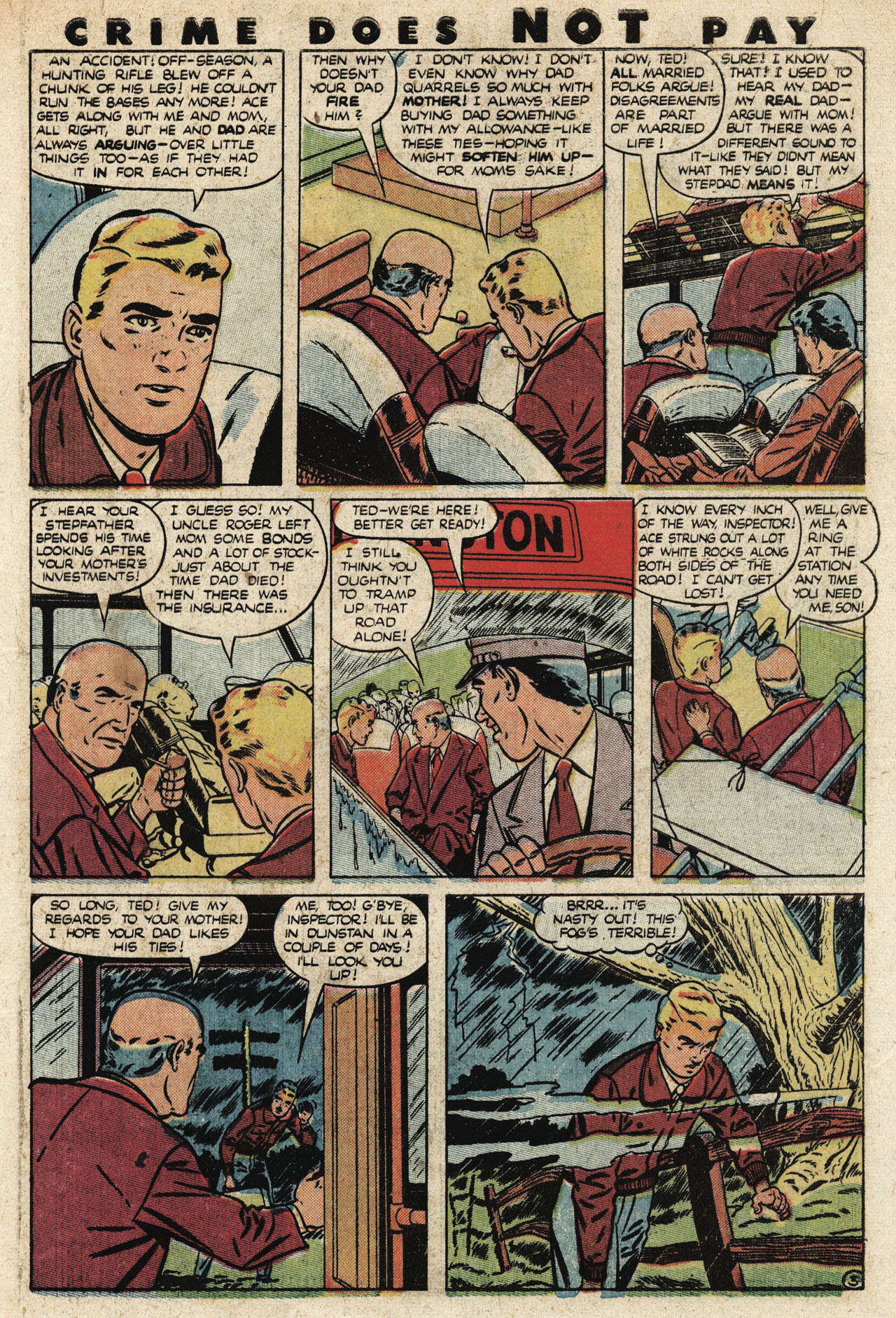 Crime Does Not Pay #90 (Lev Gleason), page 41. Public domain (US).