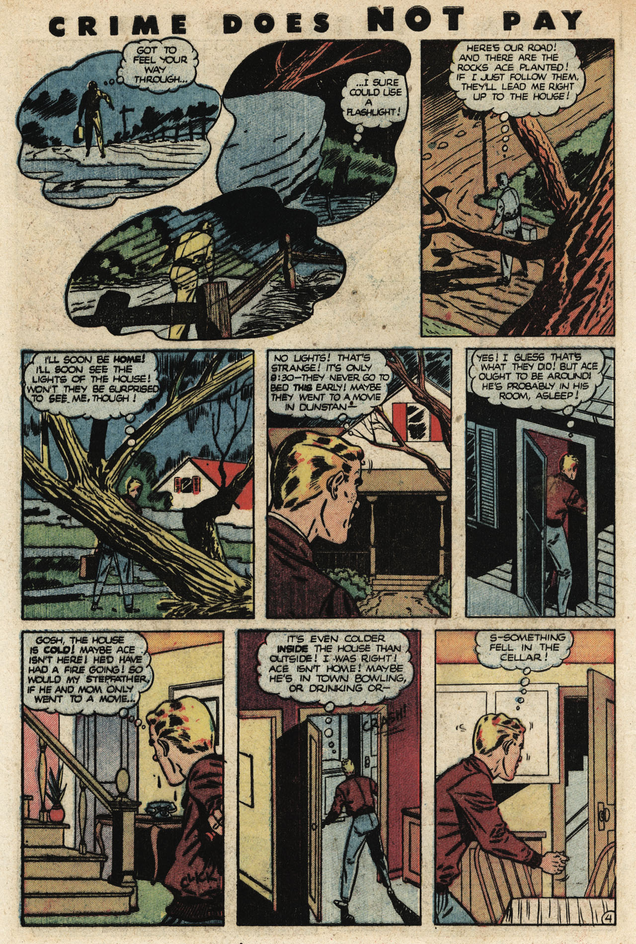 Crime Does Not Pay #90 (Lev Gleason), page 42. Public domain (US).