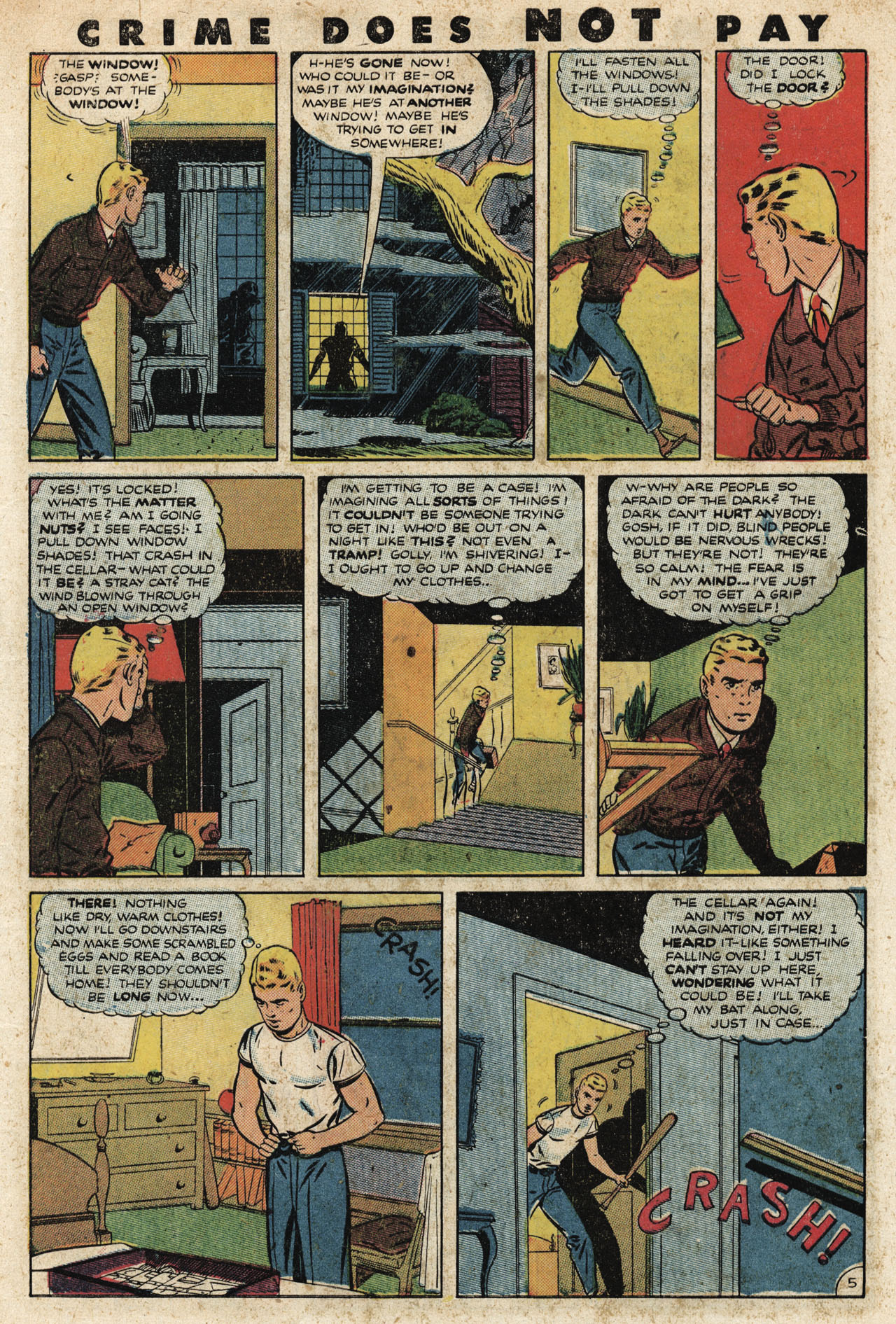 Crime Does Not Pay #90 (Lev Gleason), page 43. Public domain (US).