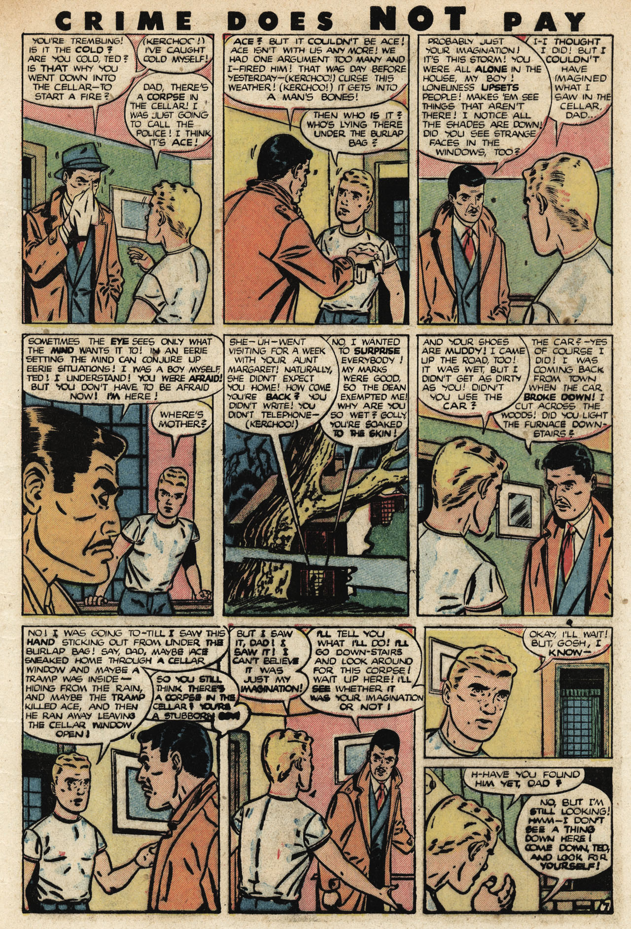 Crime Does Not Pay #90 (Lev Gleason), page 45. Public domain (US).
