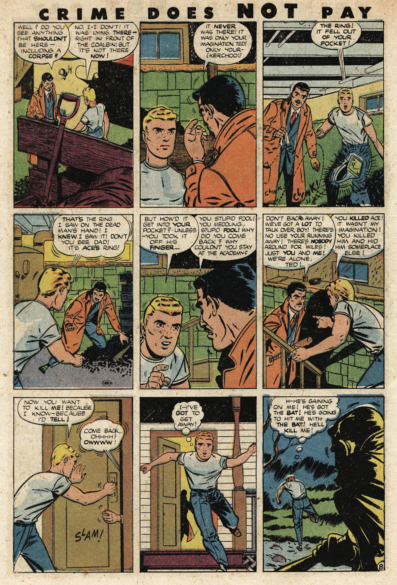 Crime Does Not Pay #90 (Lev Gleason), page 46. Public domain (US).