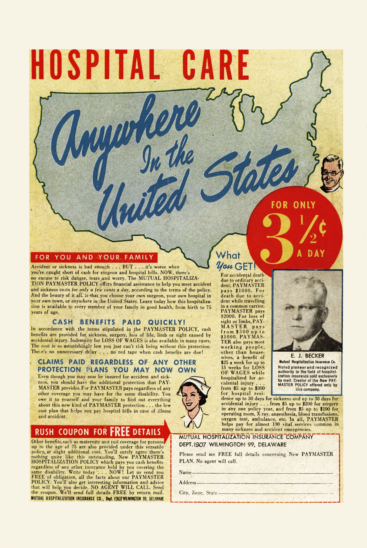 Crime Does Not Pay #90 (Lev Gleason), page 52. Public domain (US).