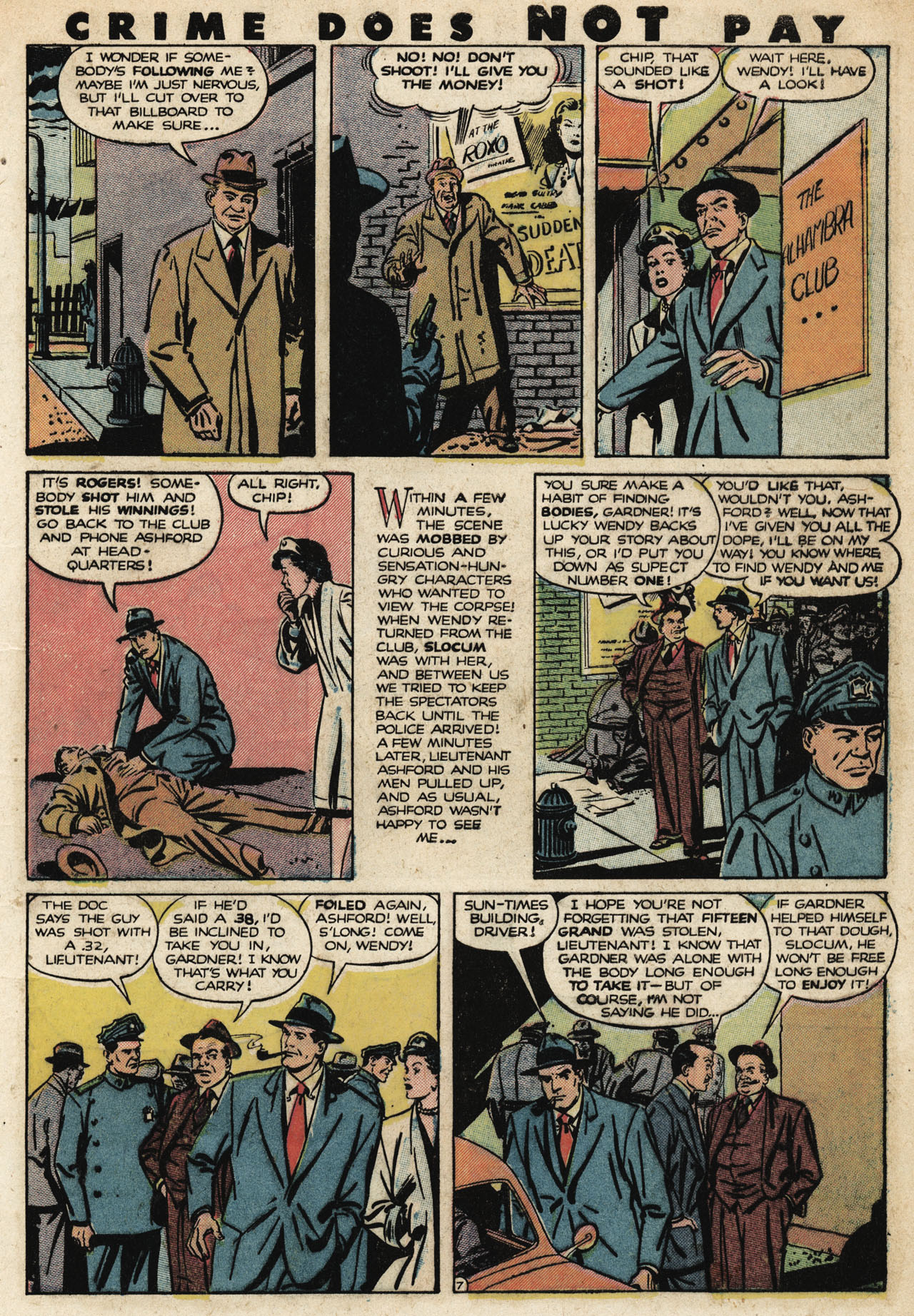 Crime Does Not Pay #90 (Lev Gleason), page 9. Public domain (US).