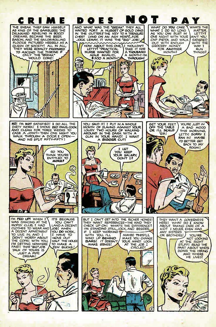 Crime Does Not Pay #91 (Lev Gleason), page 20. Public domain (US).