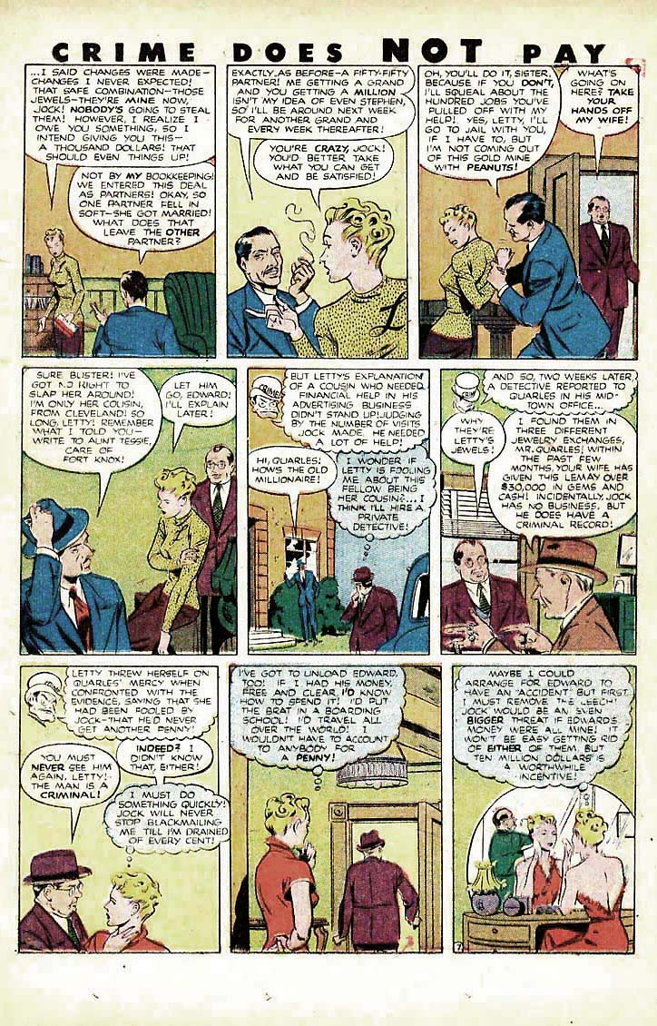 Crime Does Not Pay #91 (Lev Gleason), page 25. Public domain (US).