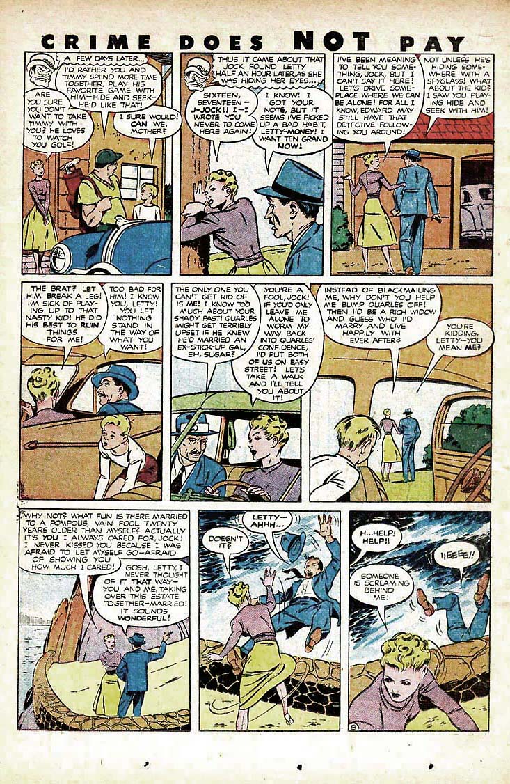 Crime Does Not Pay #91 (Lev Gleason), page 26. Public domain (US).