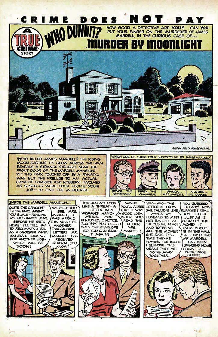 Crime Does Not Pay #91 (Lev Gleason), page 32. Public domain (US).