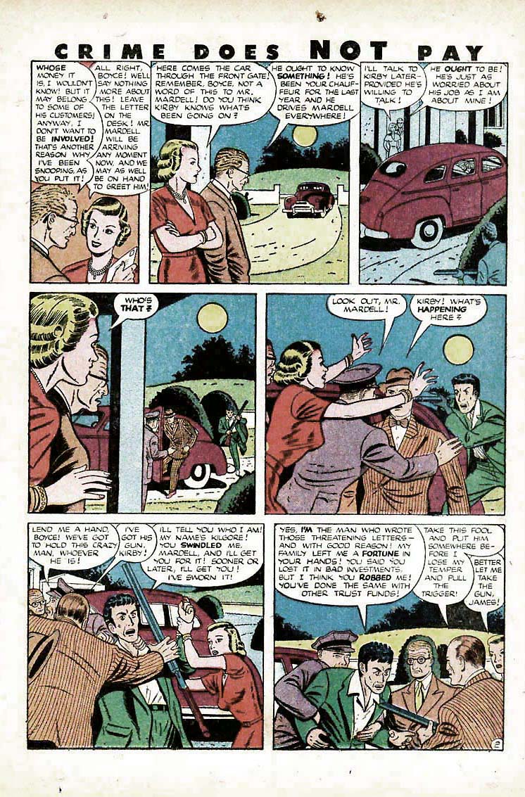 Crime Does Not Pay #91 (Lev Gleason), page 33. Public domain (US).