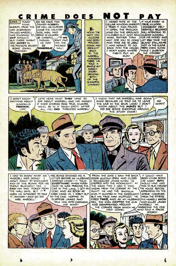 Crime Does Not Pay #91 (Lev Gleason), page 37. Public domain (US).