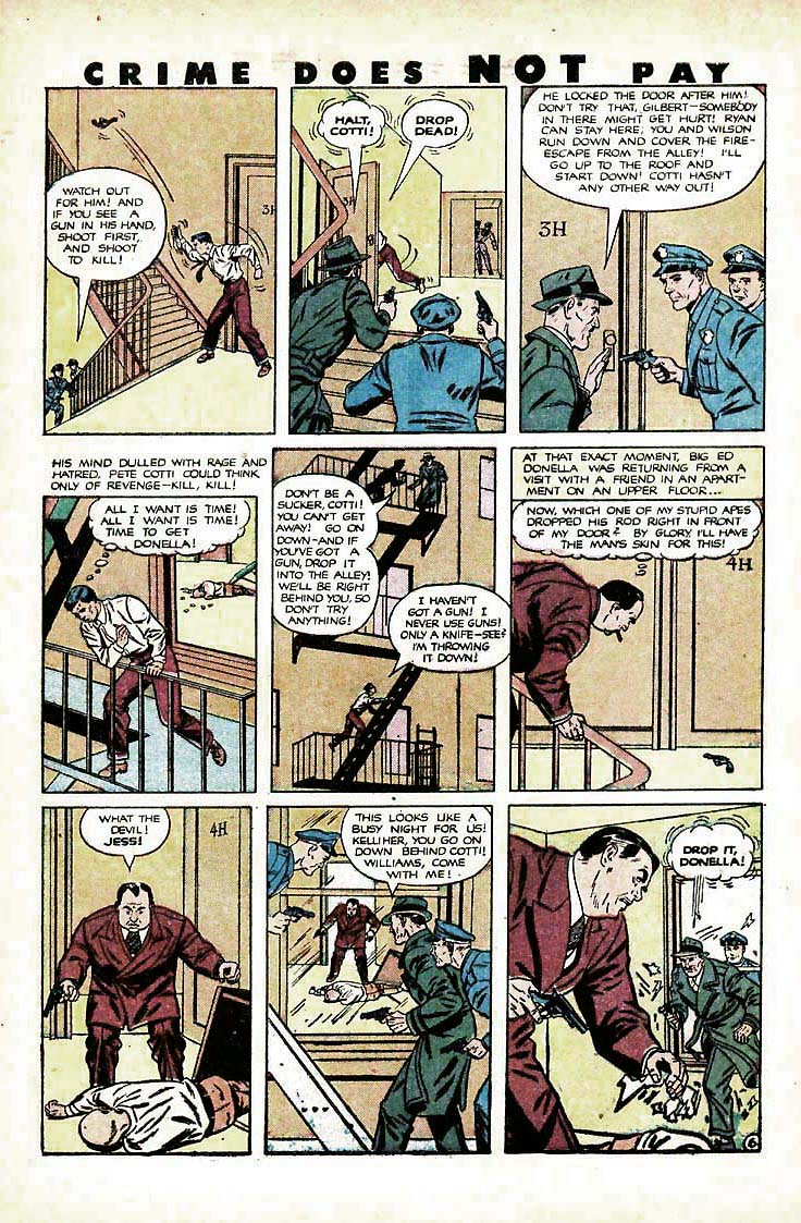 Crime Does Not Pay #91 (Lev Gleason), page 45. Public domain (US).