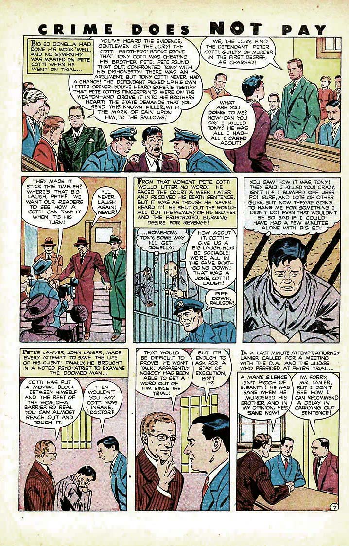 Crime Does Not Pay #91 (Lev Gleason), page 46. Public domain (US).