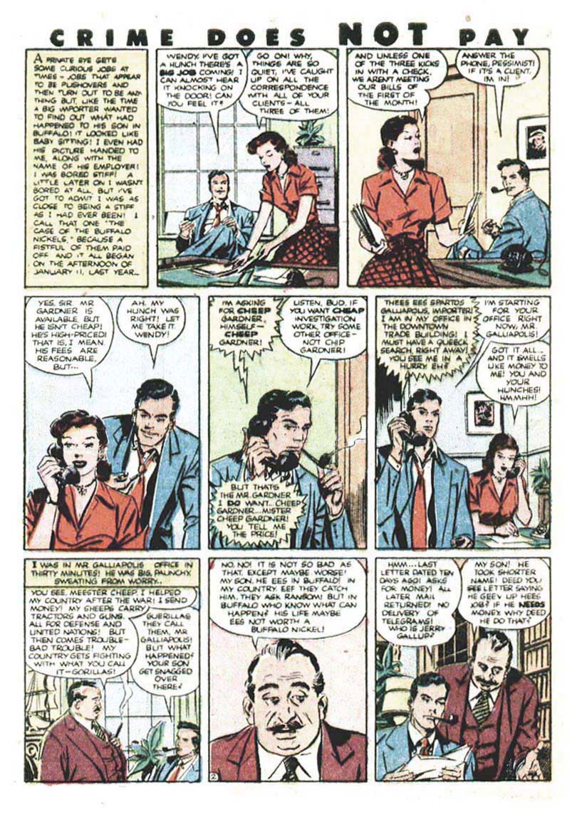 Crime Does Not Pay #95 (Lev Gleason), page 3. Public domain (US).