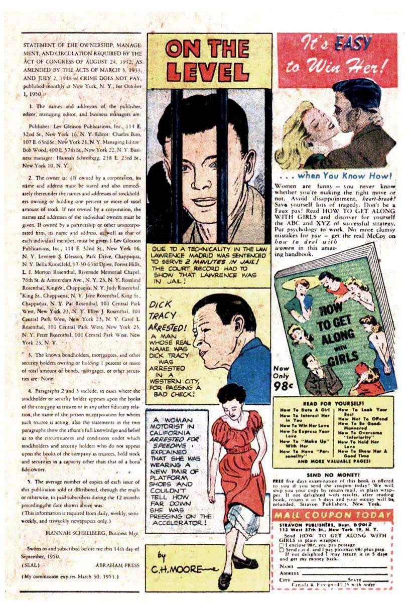 Crime Does Not Pay #95 (Lev Gleason), page 15. Public domain (US).