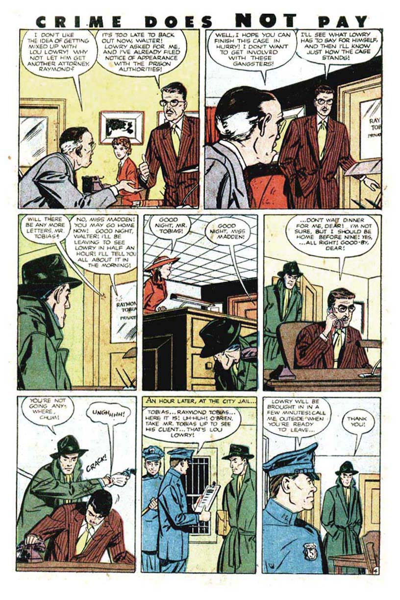 Crime Does Not Pay #95 (Lev Gleason), page 19. Public domain (US).